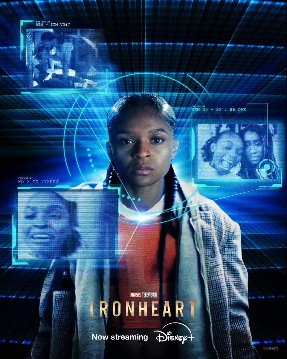 Sisterhood doesn’t need a blueprint. See Riri and N.A.T.A.L.I.E. unite in Marvel Television’s #Ironheart. Stream all episodes now on Disney+. Art by gravillis™