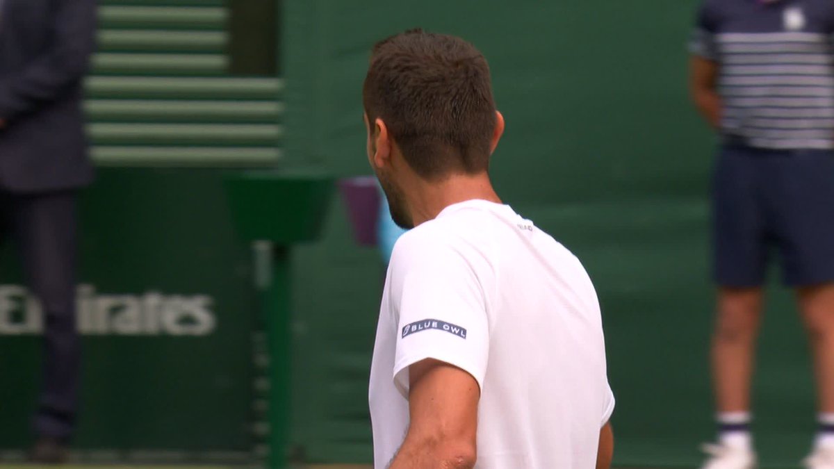 Upset alert 🚨 Croatia's Marin Cilic stuns Jack Draper 6-4, 6-4, 1-6, 6-4 to knock the No.4 seed out of The Championships 2025 😮 #Wimbledon