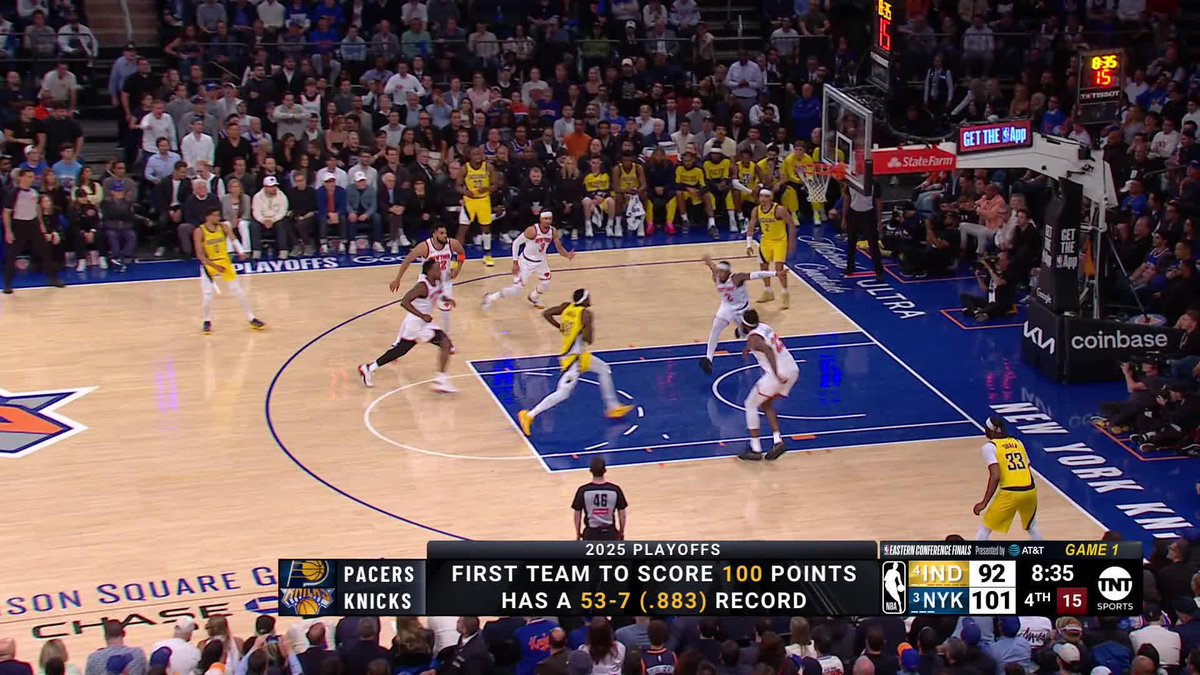 Still annoyed this isn't etched in stone as a special moment in Knicks playoff history smh