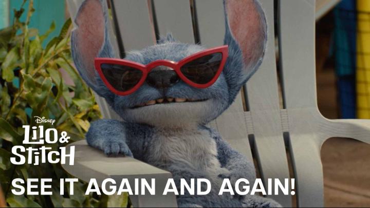 See the family movie of the summer again! Lilo & Stitch is playing only in theaters, get tickets now!