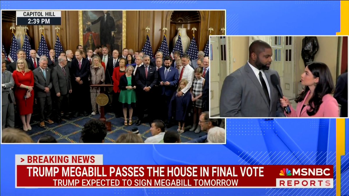 Florida Republican Rep. Byron Donalds lays out some of the wins secured by the One, Big, Beautiful Bill: ✔️ The largest tax cut in American history ✔️ A permanently secure border ✔️ Unleashing American energy