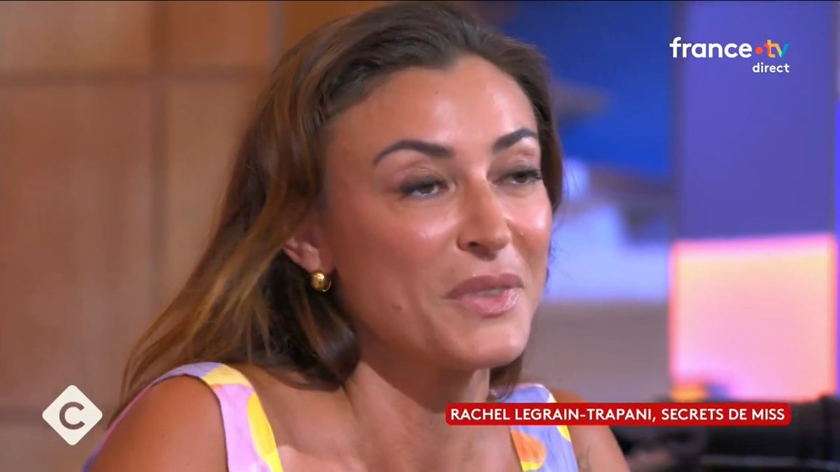 ✨"En 2009, on m’a proposé de remplacer au pied levé une Miss qui devait participer à Secret Story. La veille de l’émission, je dis ok, je ne devais y passer que 2 jours. On m'a reconnu tout de suite, j'ai paniqué… et j'ai donné mon vrai prénom." Rachel Legrain-Trapani #CàVous