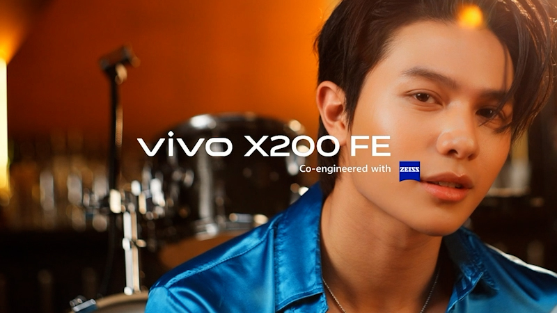สัมผัสสไตล์ที่ใช่กับ vivo X200 FE 🌟 ดีไซน์กระทัดรัด จับกระชับ ลงตัวทุกสไตล์ด้วย 4 สีสัน 🌈✨ 12GB + 512GB ราคา 24,999.- ดูเพิ่มเติม เป็นเจ้าของได้แล้ววันนี้ที่ vivo Brand Shop ทุกสาขาและตัวแทนจำหน่ายทั่วประเทศ