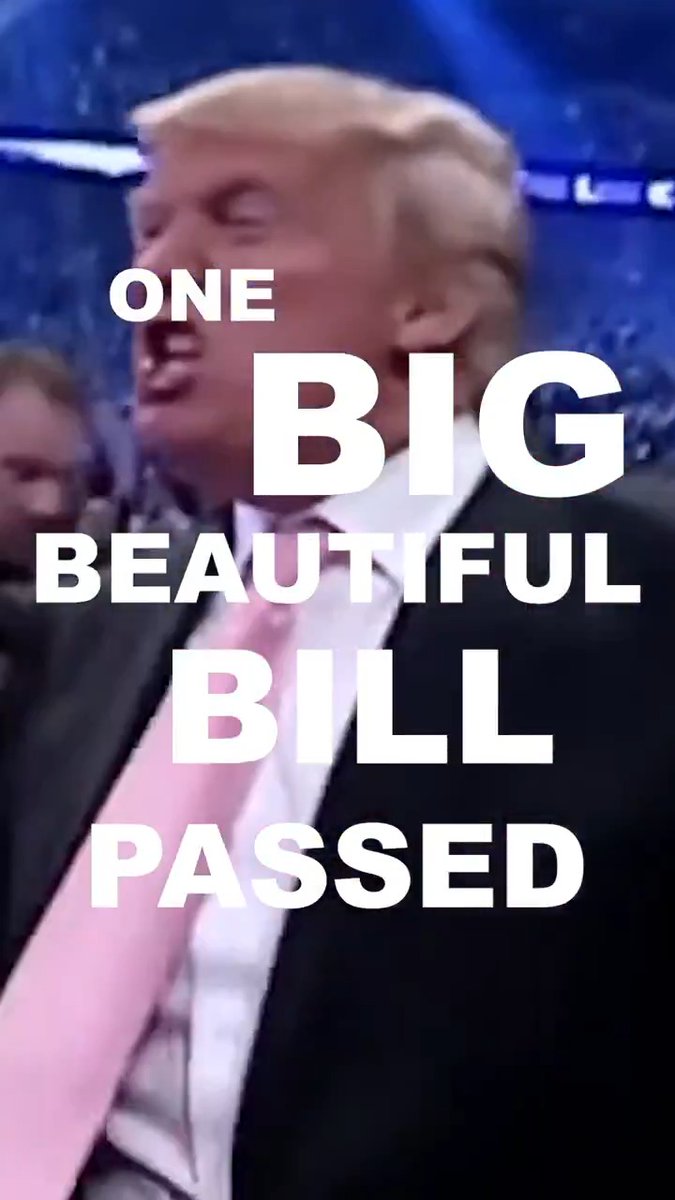 🇺🇸 LFG – The Golden Age is about to be LIT! 🇺🇸 The ONE BIG BEAUTIFUL BILL has PASSED — and it’s en route to President Trump’s desk!