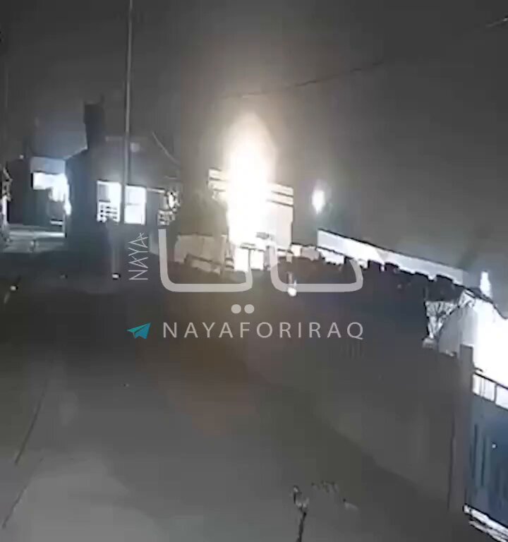 ⚡️🚨 Iraq: initial: Bombing of unidentified positions (to be followed): Explosion sounds around the American Consulate in Ankawa, northern occupied Iraq Sirens are sounding at the American Consulate and the American Al-Harir base. The main road leading to the American Silk Base has been closed and smoke columns are rising from the explosion site. Initial reports indicate multiple rocket attacks and massive explosion sounds near Erbil Airport in northern occupied Iraq, coinciding with an unidentified drone flying over the American Harir Air Base.