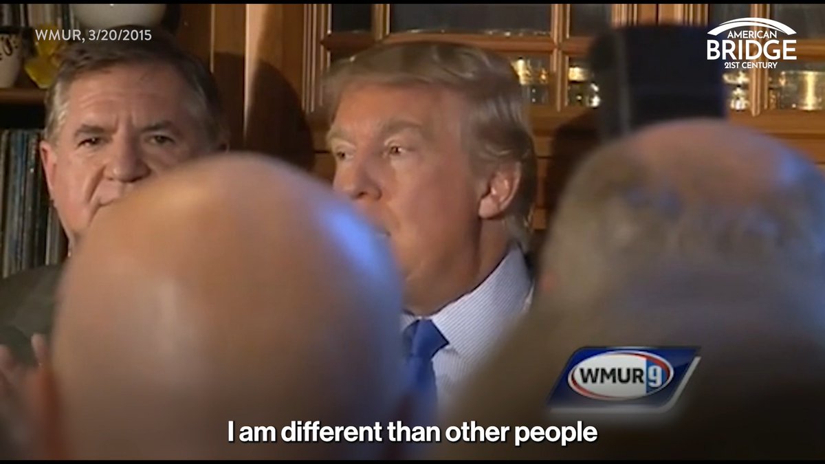 Trump in 2015: “I am the only Republican that says I’m not cutting Social Security, Medicare, or Medicaid.” Republicans just voted for the largest Medicaid cuts in American history, and Trump pressured them to do it.