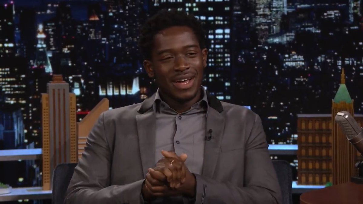 Damson Idris’ mom has trouble differentiating his acting from his real life 🤣 #FallonFlashback