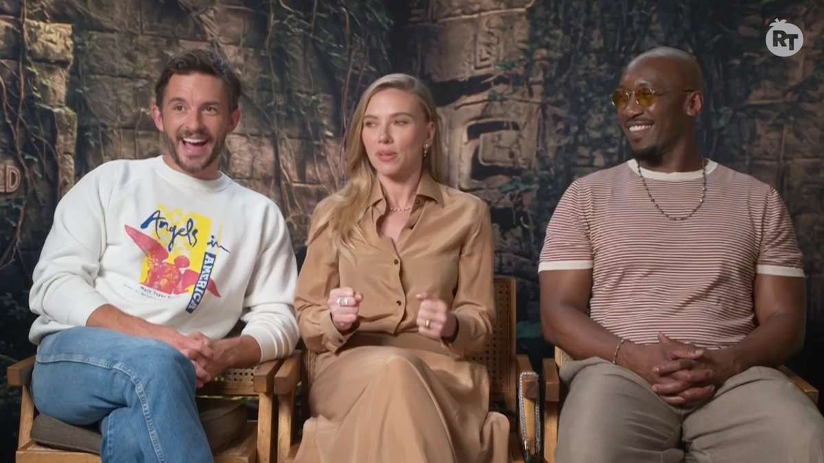 Scarlett Johansson shares her experience filming in Thailand for #JurassicWorldRebirth.