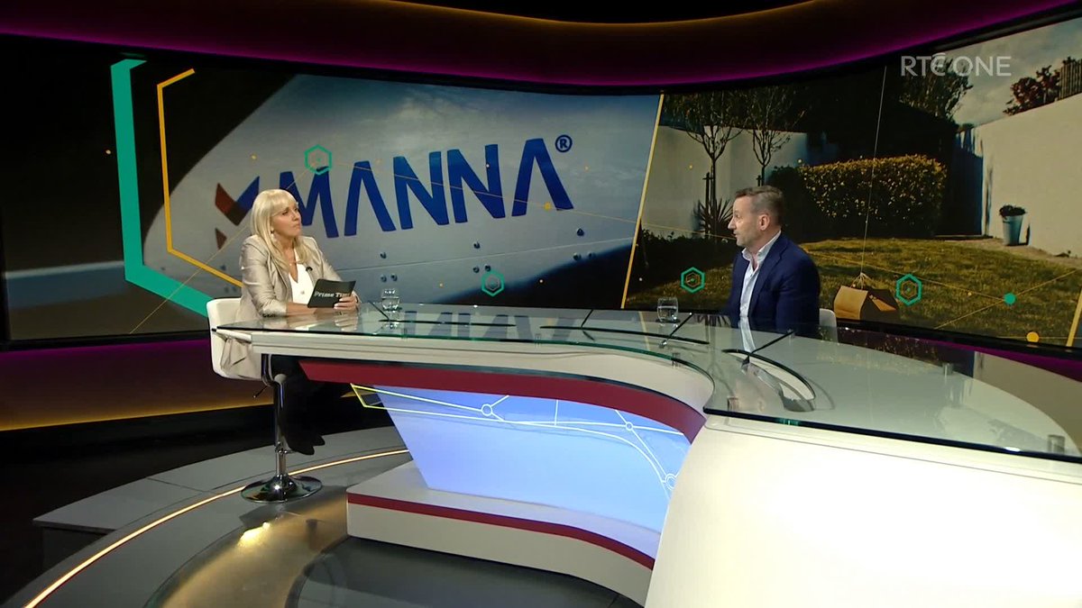 As drone delivery operator Manna looks to expand its services in Dublin, founder and CEO Bobby Healy tells Miriam O'Callaghan that the company has plans in place to address the noise concerns of residents. WATCH: RTÉ News | #rtept