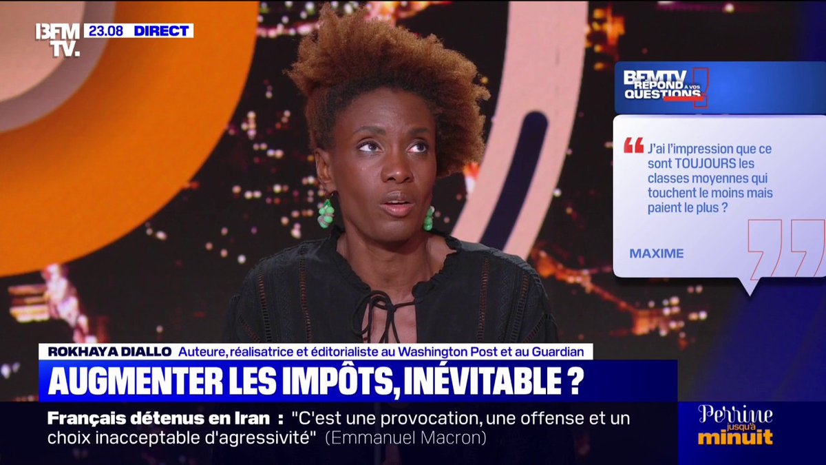 Rokhaya Diallo (auteure): “Aujourd’hui, on a beaucoup moins de chance de s'émanciper par le travail que par un héritage”
