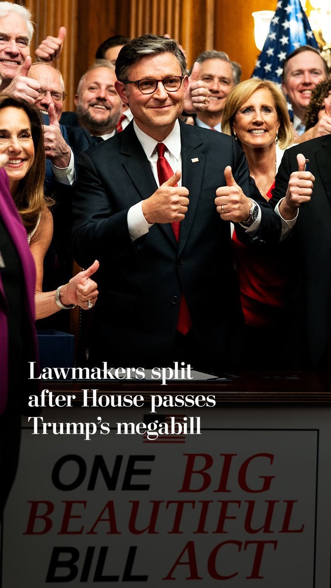 The House passed President Trump’s so-called “One Big Beautiful Bill,” a $3.4 trillion measure to extend tax cuts from Trump’s first term and implement new campaign promises. Here’s how representatives really felt about the bill: