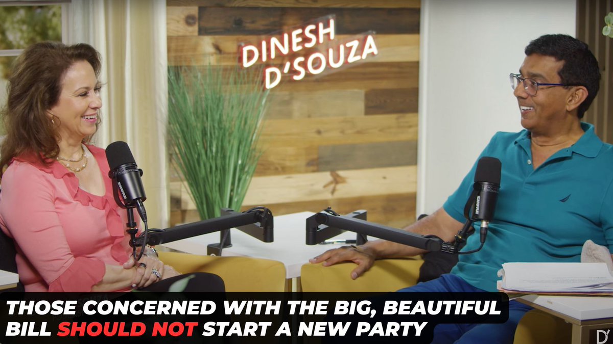 .@debber66 and I discuss the Big, Beautiful Bill and explain why those concerned about it should not start a new party.