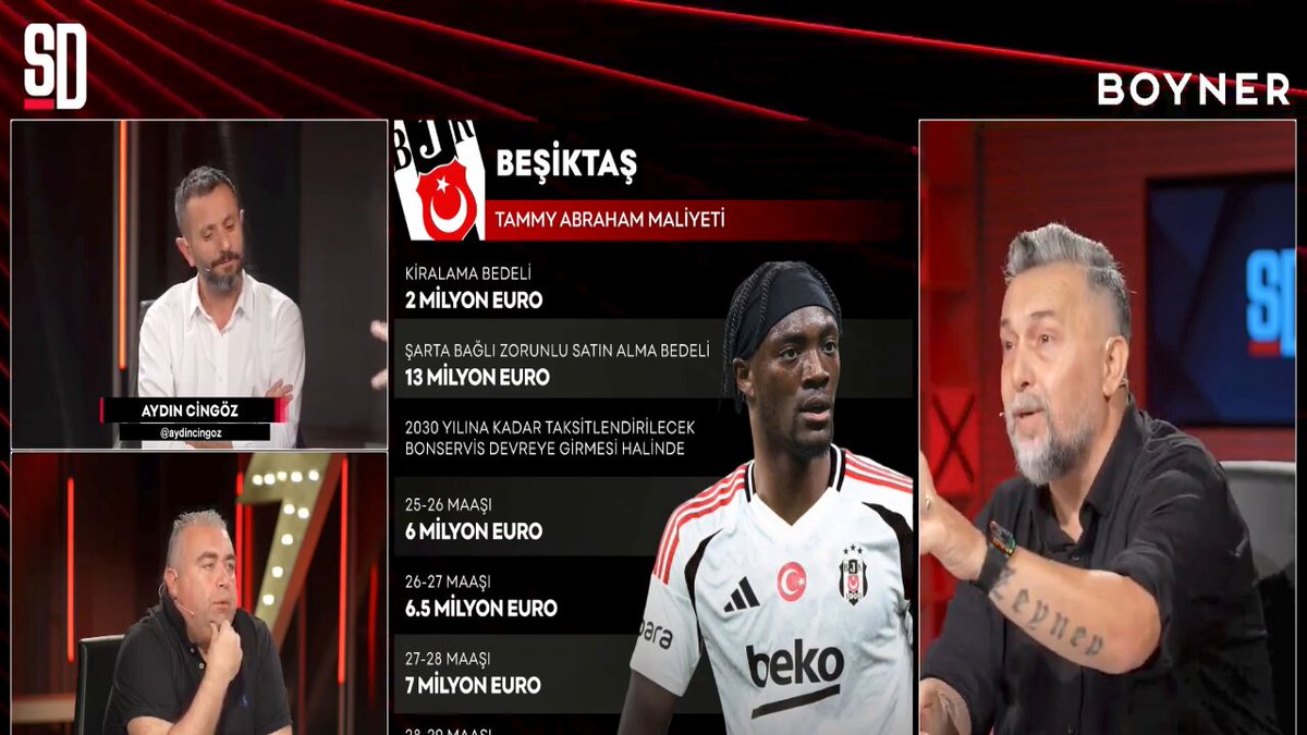 Serkan Reçber: "Abraham'ı alıyorsanız Masuaku ile devam edilmesinin daha doğru olacağını düşünüyorum."