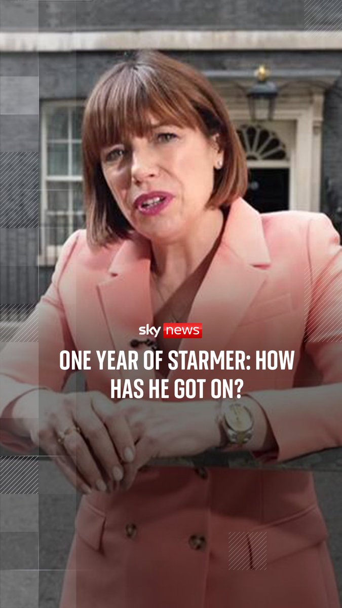 Sky's Political Editor Beth Rigby looks back as Keir Starmer reaches one year as prime minister.