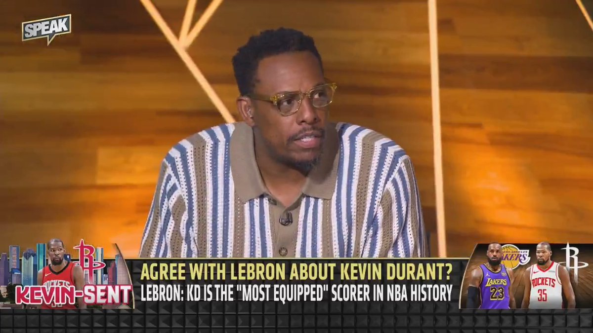 "I was probably the best pure scorer in the history of the NBA." - Paul Pierce (🎥 Speak )