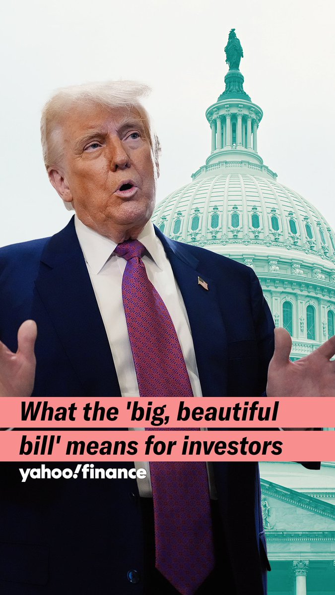 Here's what President Trump's "big, beautiful bill" means for investors:
