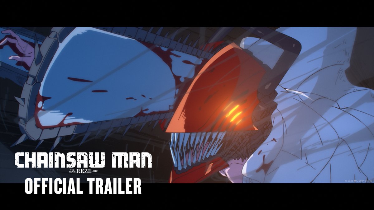 Boom. Check out the new #ChainsawManMovie trailer! Chainsaw Man – The Movie: Reze Arc is coming exclusively to movie theatres October 29.