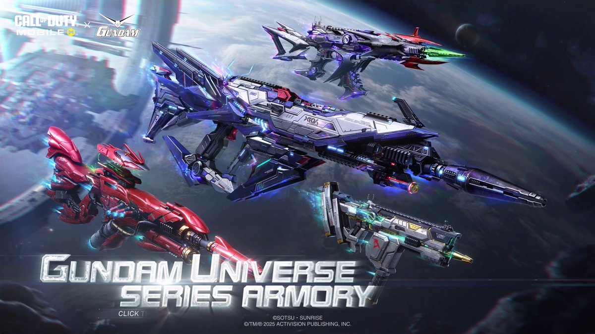 Weapons designed to keep up with giants! 🦾 The Gundam Universe Series Armory is live NOW! Bandai Namco US GUNDAM NA Official