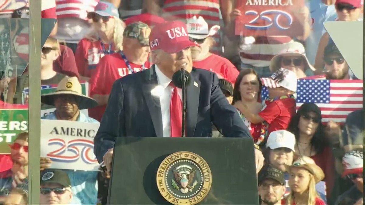 .President Donald J. Trump: "Just as I promised, we're making the Trump Tax Cuts permanent, and delivering NO TAX ON TIPS, NO TAX ON OVERTIME, and NO TAX ON SOCIAL SECURITY... very importantly for Iowa, this bill rescues over 2 million family farms from the so-called estate tax, or the Death Tax."