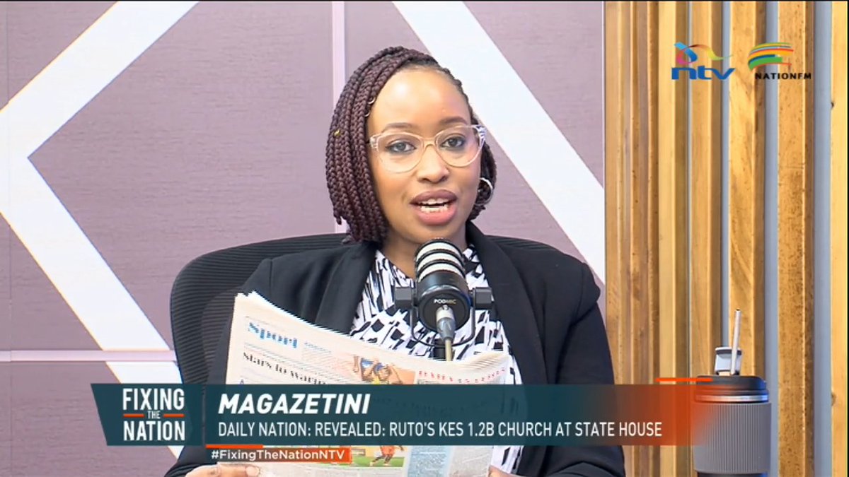 REVEALED: Ruto’s Sh1.2bn church project at State House. President Ruto is quietly overseeing the construction of a massive church within the grounds of State House. #FixingTheNationNTV Nation FM Eric Latiff Nomadic Panda 🐼 @OfficialJMbugua
