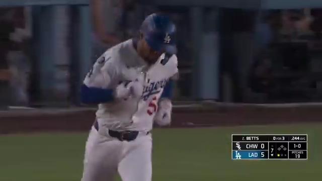 ベッツが第10号ホームラン🔥 6月8日以来、約1か月ぶりの本塁打をマーク！ 🎥Los Angeles Dodgers #ドジャース #ムーキー