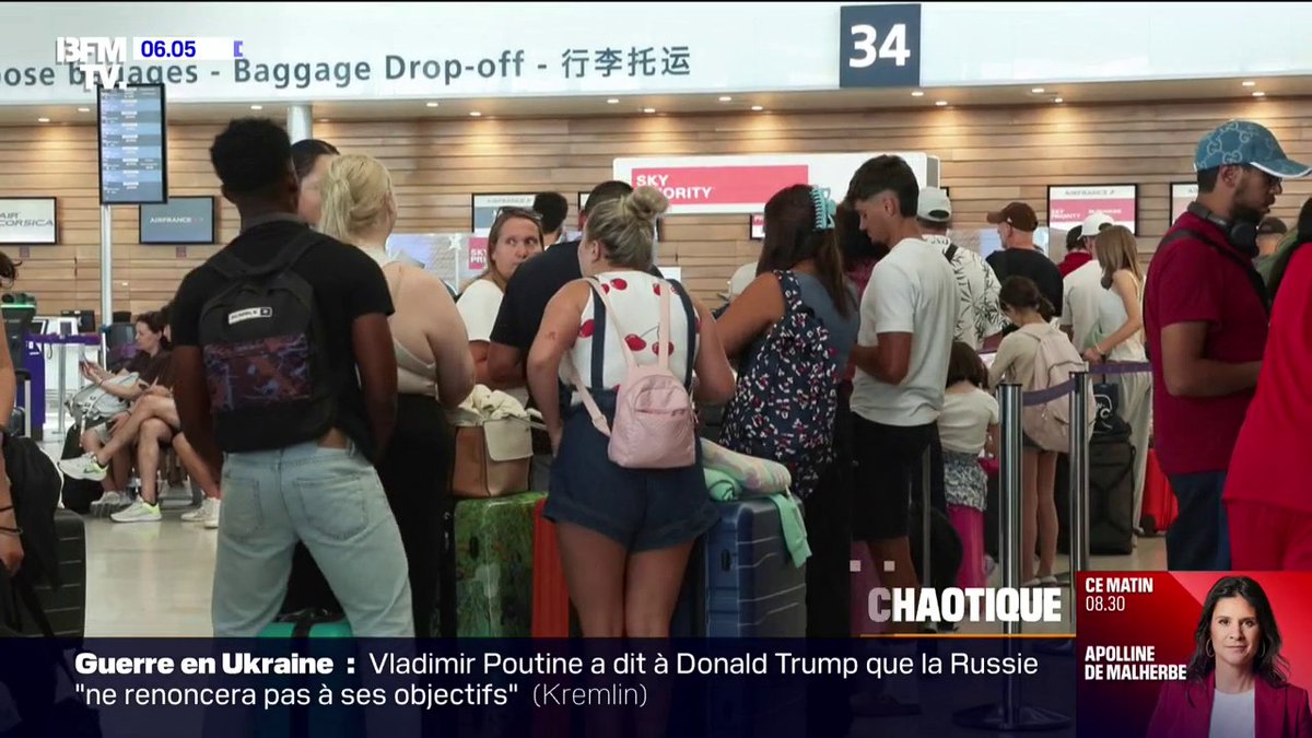 💬 "Nous aussi, on a des problèmes dans notre boulot; ce n'est pas pour ça qu'on pourrit la vie des autres" Grève des contrôleurs aériens: la colère des passagers de l'aéroport d'Orly après l'annulation de leurs vols