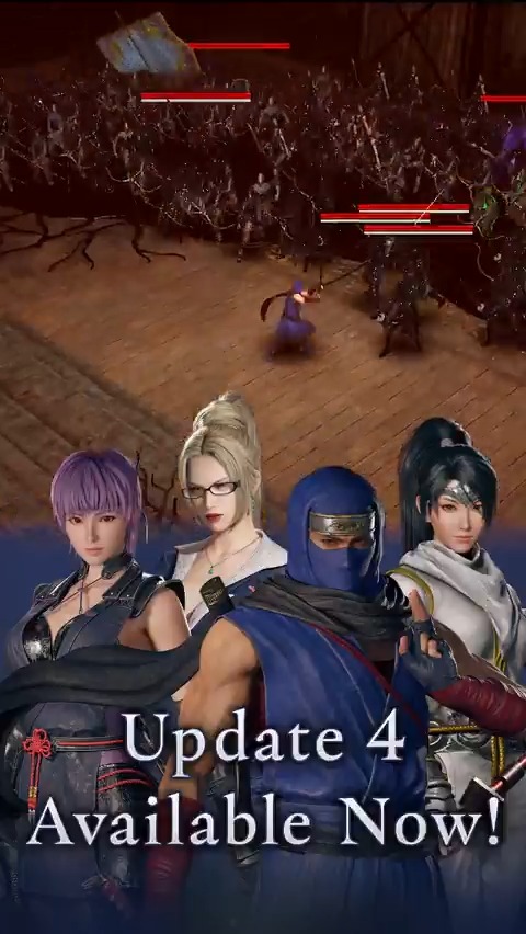 ＼アップデート第4弾配信！🎊／ ローグライト無双アクション『無双アビス』に「NINJA GAIDEN」シリーズよりリュウ・ハヤブサなど4人の英傑が新登場！新モード「練磨の門」「刹那修羅獄」や新機能追加で地獄への挑戦が深化！ 今すぐ公式サイトでチェック！ ▼公式サイト▼