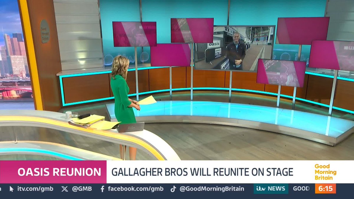 It's the day millions of Oasis fans around the world have been waiting for. 16 years after they last performed together, Liam and Noel Gallagher will reunite on stage in Cardiff tonight at the start of the band's highly-anticipated comeback tour. @NickDixonitv reports.
