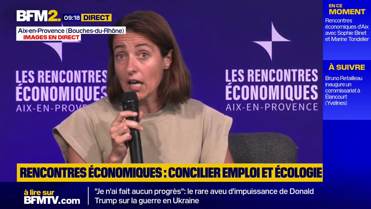 "Pourquoi ce que Nissan fait au Japon, Renault ne peut pas le faire en France ?", s'étonne Sophie Binet sur la production de voitures électriques bon marché #BFM2