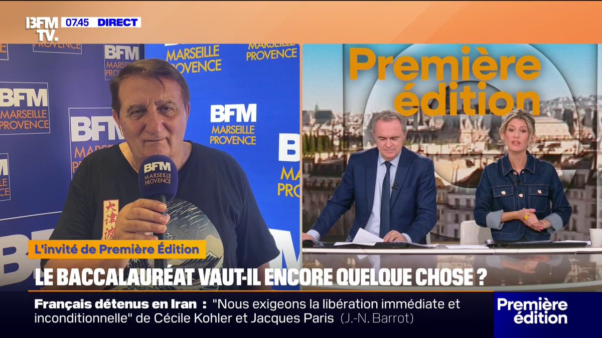 Résultats du bac: "On a été bienveillants. On a remonté les notes comme il fallait. (Les élèves) auront le bac qui ne leur sert à rien", déplore l'enseignant et essayiste Jean-Paul Brighelli