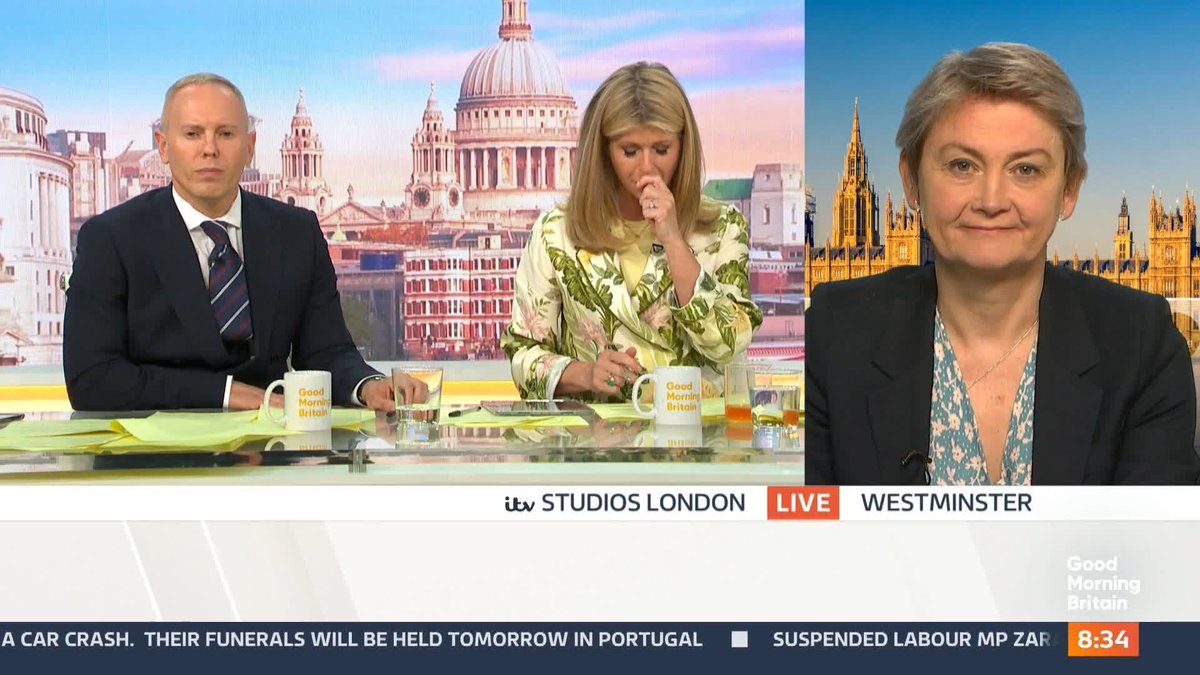'How disappointed are you by how this Labour government is doing one year on?' Kate Garraway and Rob Rinder ask Home Secretary Yvette Cooper about the government's performance one year on from the general election.