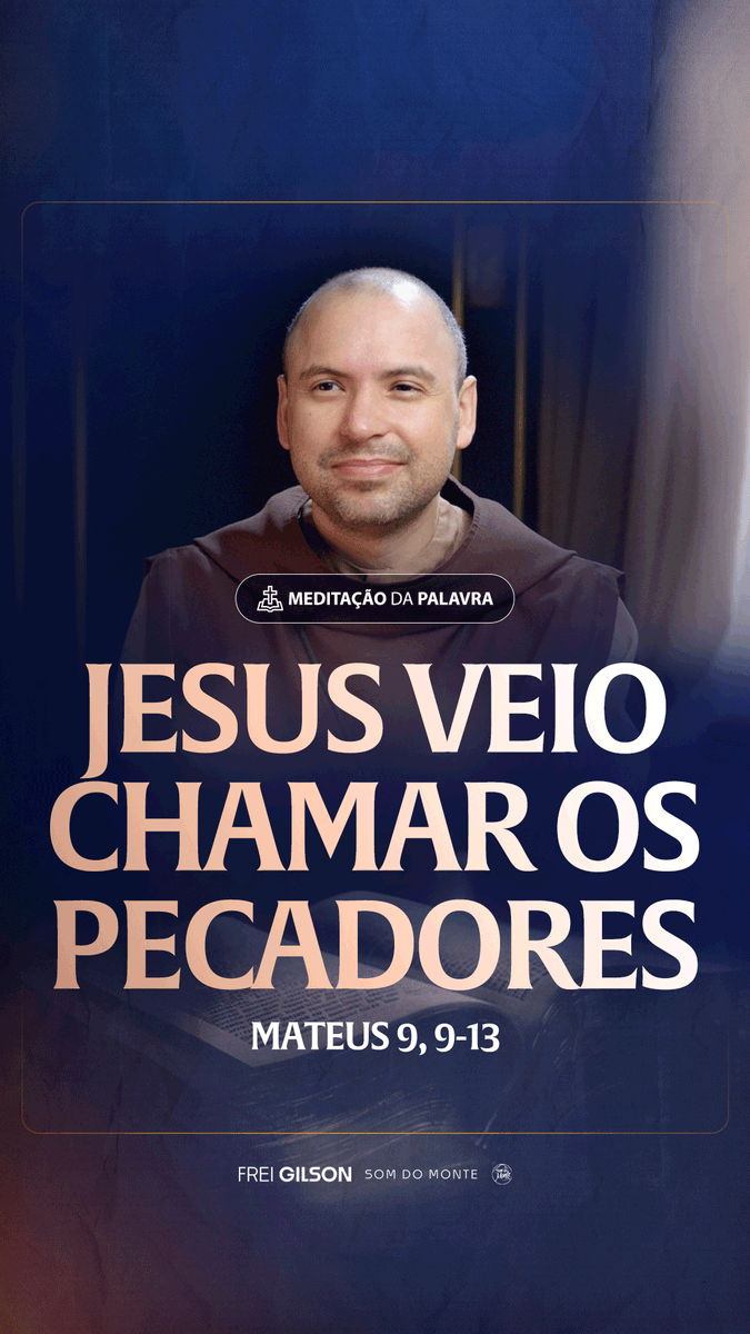 Jesus veio chamar os pecadores | (Mateus 9, 9-13) #2396 Passagens Complementares: Romanos 5,12 1 João 1,8 Lucas 15,7 1 Timóteo 1,15 João 3,17 Romanos 5,8