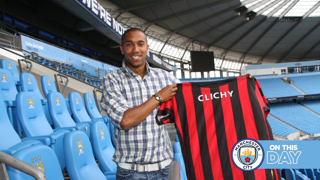 #OnThisDay: #ManCity signed clichy gael [2011] 🔵 203 Apps ⚽️ 3 Goals 🅰️ 14 Assists 🏆 League Cup [x2] 🏆 Premier League [x2] 🏆 Community Shield [x1]