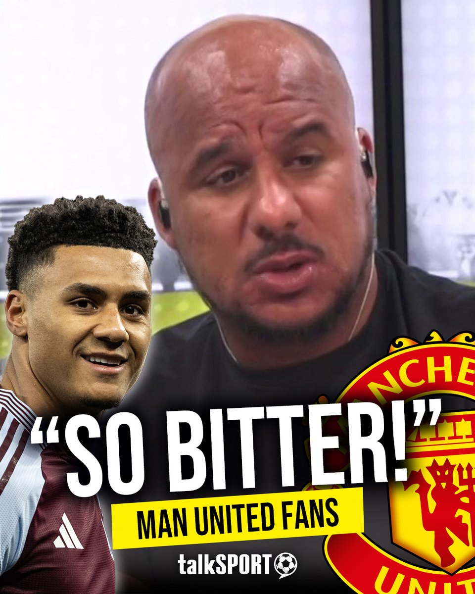 🤯 Andrew: "What are you on!?" 😡 Jonathan: "You're just so bitter, mate!" Man United fans hammer Gabby for claiming Watkins moving to #MUFC from #AVFC would be a backwards move! 🔥