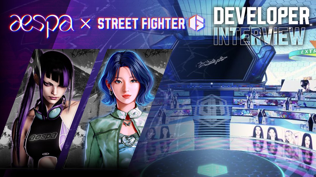 【開発者インタビュー】『スト6』 X aespa スペシャルコラボ with naevis 松本Pと中山Dによるインタビュー映像が公開中‼️ 追加された解説やコラボコスチュームで注目したいポイントを確認しよう👀 詳しくはこちら👇 #aespa #naevis #スト6 #SF6xaespa #SF6xnaevis