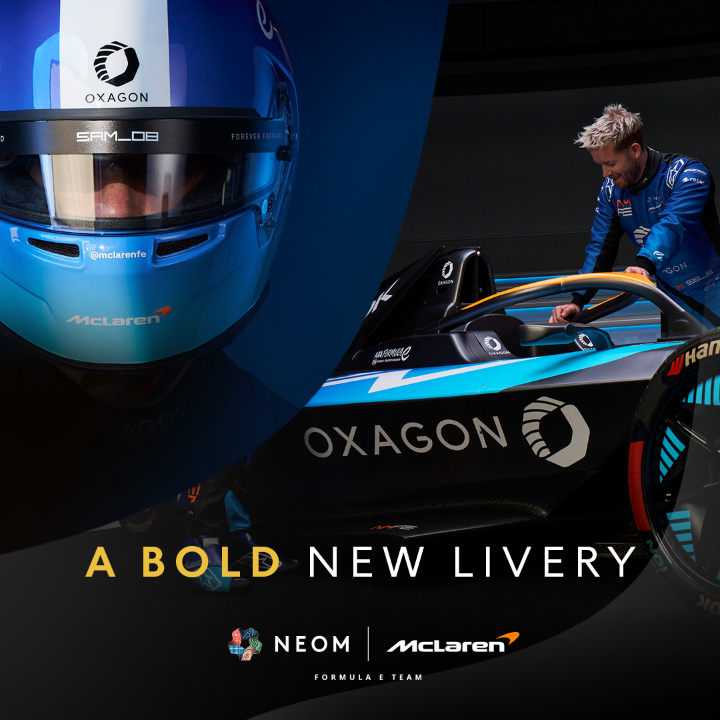The NEOM NEOM McLaren FE Team special edition livery is a visual expression of our shared passion for innovation and sustainability. Inspired by Oxagon, the livery represents our vision for a smarter, more sustainable future. #NEOM #NEOMxMcLaren