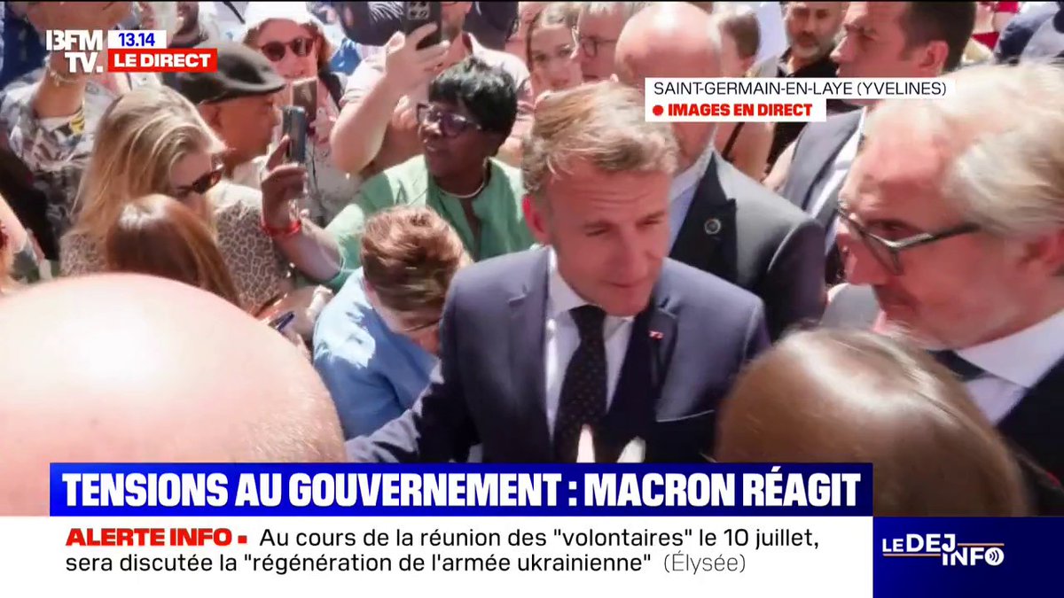 🔴🇫🇷ALERTE INFO | En déplacement, Macron a déclaré : “Les Français veulent que tout le monde travaille ensemble pour que la vie des gens s’améliore”. Les Français ne demandent qu'une seule chose. Tout le monde sait.