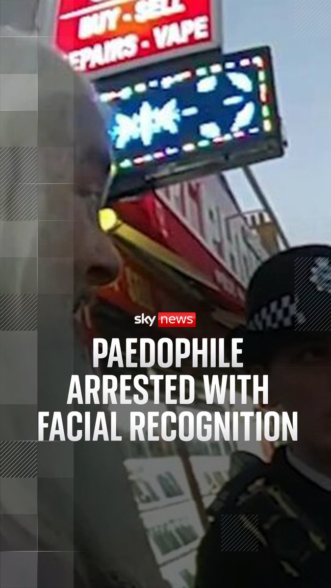 David Cheneler, 73, a registered sex offender, and was identified by a camera on a police van while he was with a six-year-old girl. He was among other 1,000 criminals who were arrested using live facial recognition (LFR) cameras.