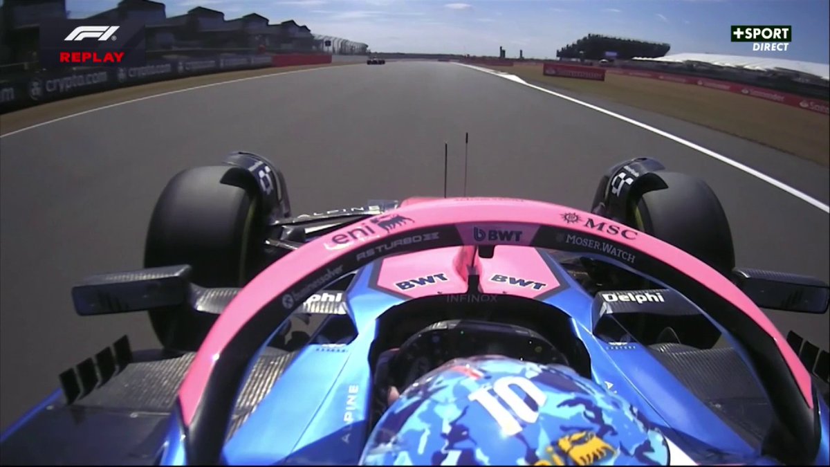 Le 360 de Pierre Gasly à Copse 😱 Parfaitement récupéré ! #BritishGP #F1