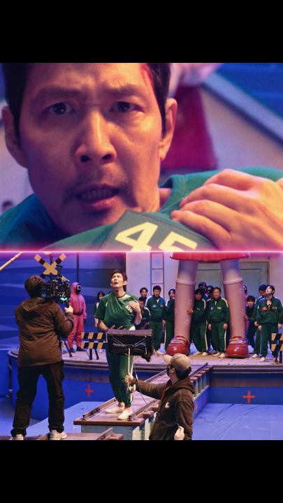 Lee Jung-jae behind the scenes of that insane Squid Game jump rope scene