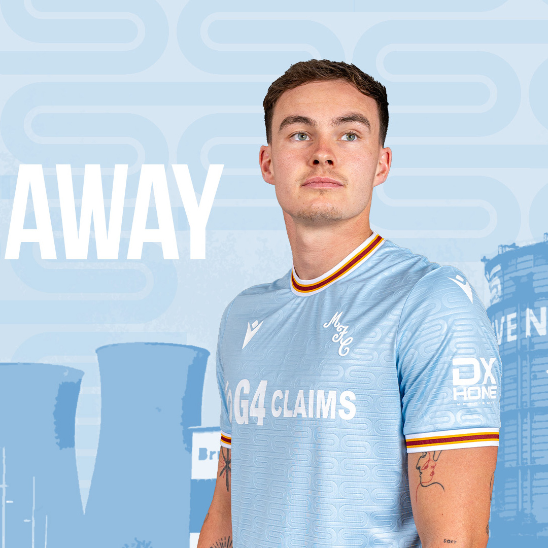 This is more than just a kit. It’s a story that embodies our community. Worn by the steelworkers themselves, on the site the entrance to the plant once stood, we introduce to you our 25/26 away kit. 🩵