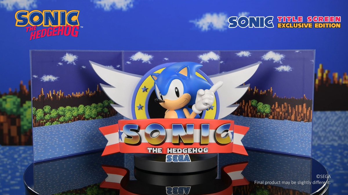SONIC TITLE SCREEN PRE-ORDERS OPEN IN 4 DAYS! Exclusive Edition Showcase: The Exclusive Edition of this statue features the index finger of Sonic’s left hand mounted on a spring, allowing you to move it and recreate the signature finger wagging motion seen in the title screen animation. It also comes with a backdrop that mirrors the background behind Sonic and the emblem from the game’s title screen. Sign up here ( and get $10 off once pre-orders are open! Secure our other Sonic The Hedgehog statues by snagging them at Tag a Sonic The Hedgehog fan in the comments! Pre-orders open on 8th July 2025. Pricing will be revealed on launch day. Check out the F4F Official Collectors Club ( to stay in the loop for this and other releases from First 4 Figures! #SonicTheHedgehog #Sonic #SEGA #Statue #VideoGame #RetroGaming Sonic the Hedgehog SEGA