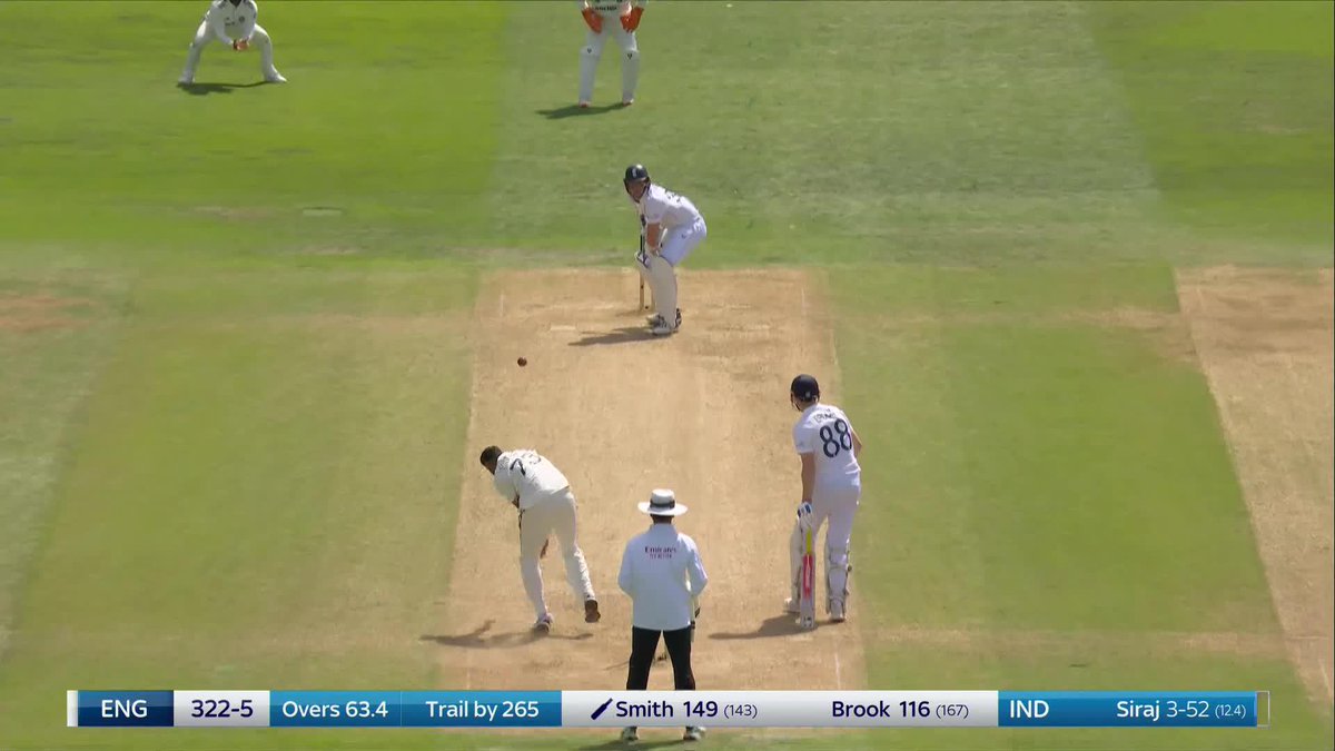 He's going BIG! 🙌 Jamie Smith passes 150 🏏 @IGCom | 🏴󠁧󠁢󠁥󠁮󠁧󠁿 #ENGvIND 🇮🇳