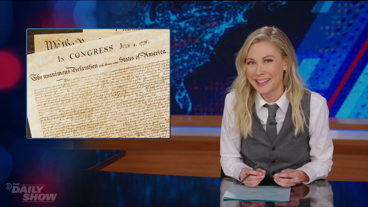 Trump should absolutely recognize the Declaration of Independence, it’s like America’s divorce papers