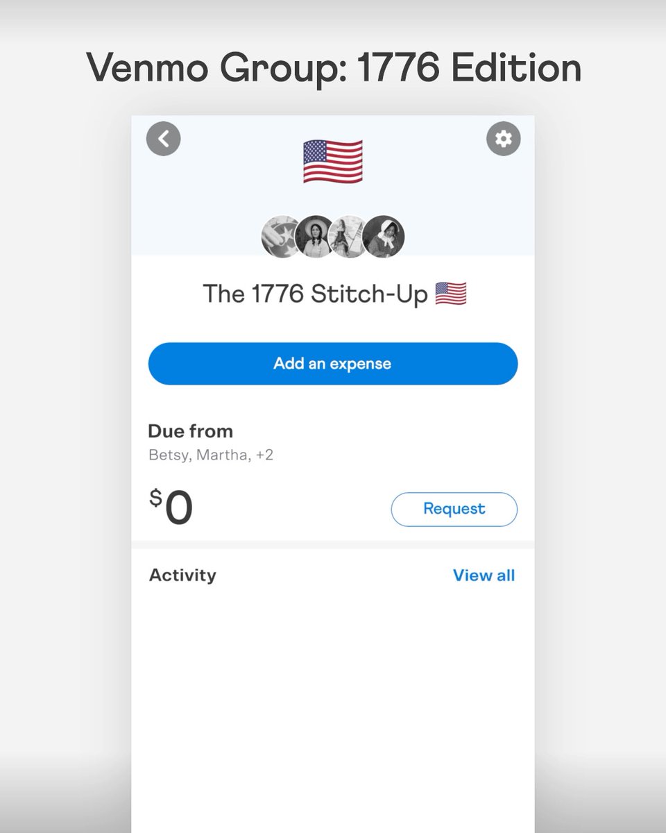 Betsy and the girlies had the vision and the Venmo 💸🇺🇸