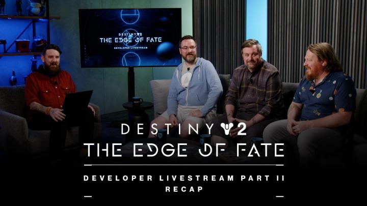 Catch up on our latest developer livestream previewing Kepler, The Edge of Fate’s campaign, and major updates to core systems like power, progression, and The Portal. The Edge of Fate // July 15, 2025 🪐