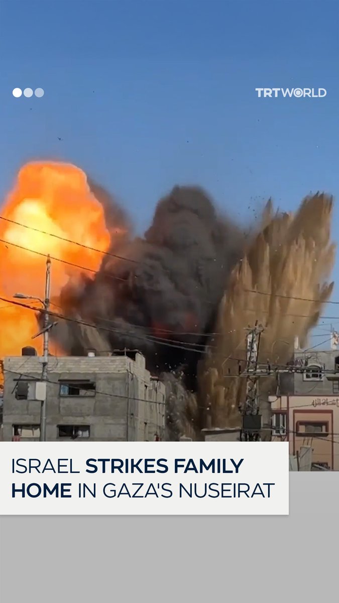 Israel targeted a family home in the southern part of the Nuseirat refugee camp, Gaza on July 4