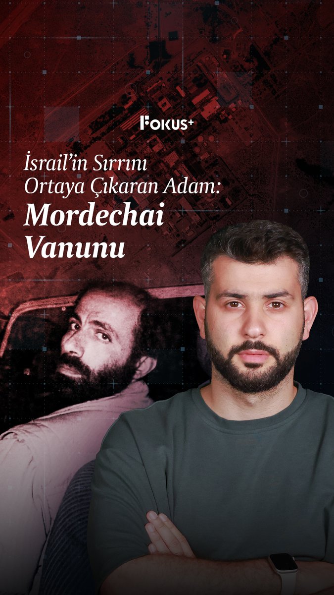 ➕ İsrail, İran'ın nükleer silah yapmasına karşı çıkarken kendi gizli cephaneliğini asla kabul etmiyor. ▪️ Ama bu sessizliği bozan bir adam vardı: Mordechai Vanunu. ▪️ Dimona’daki sırları dünyaya ifşa eden bu tekniker kimileri için kahraman kimileri içinse vatan haini oldu. ▪️ Nükleer sırlar uğruna bedel ödeyen Mordechai Vanunu’nun hikâyesi.