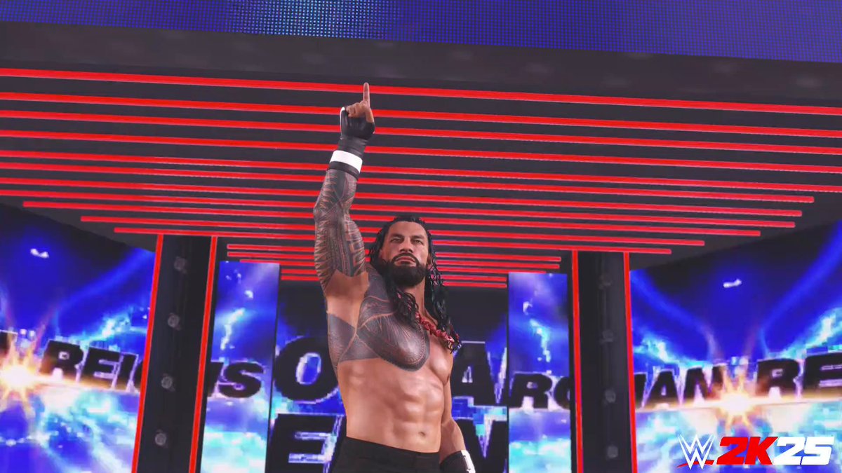 👑 Acknowledge Greatness! Unlock Roman Reigns’ 25 Persona Card as the collection reward for the Bloodline MyFACTION series! #WWE2K25