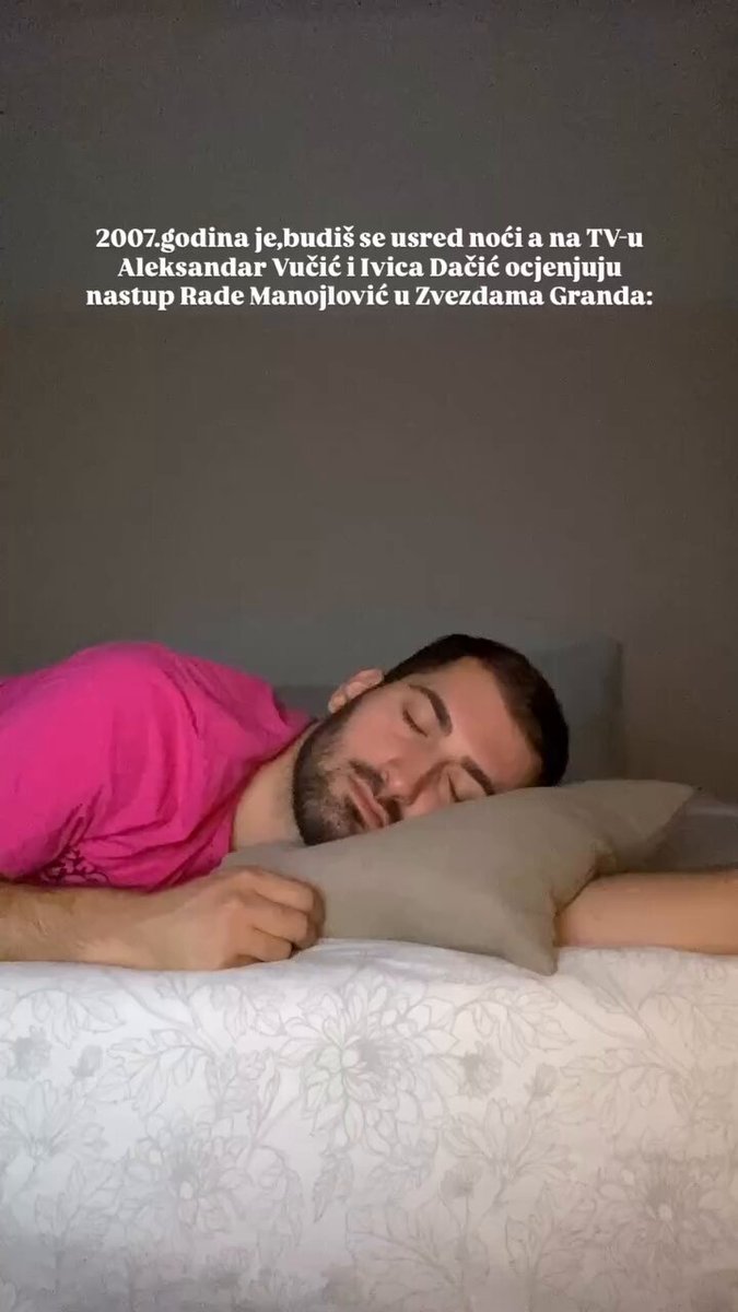 Aleksandar Vučić i Ivica Dačić u vreme medijskog mraka i strahovlade žutih. Sećaš li se lepi gnome moj? Izvor: Instagram - marko.nojic